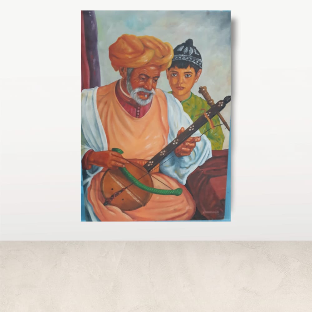 Tableau Ziriab Peinture À L’huile