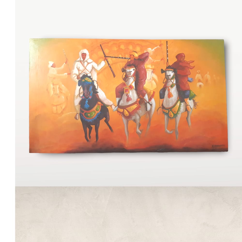 Tableau Fantasia d’été Peinture À L’huile