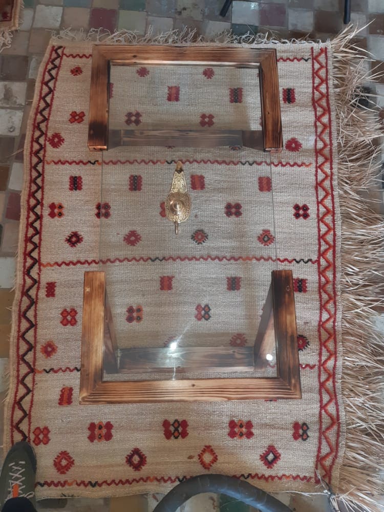 Table En Verre Bois Basse