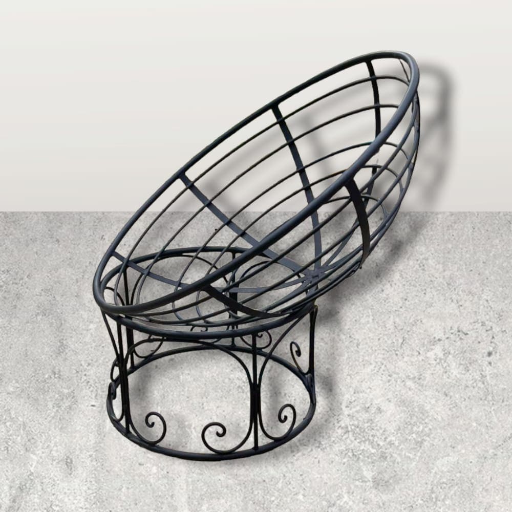 Chaise style rotin