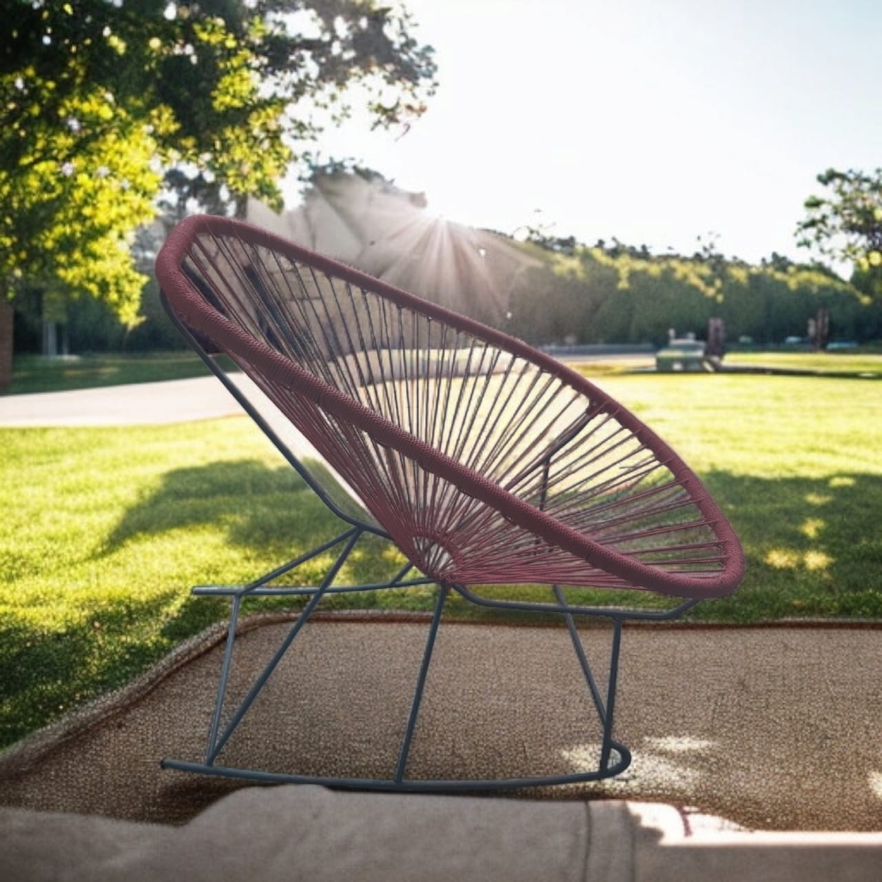 Rocking Chaise poire