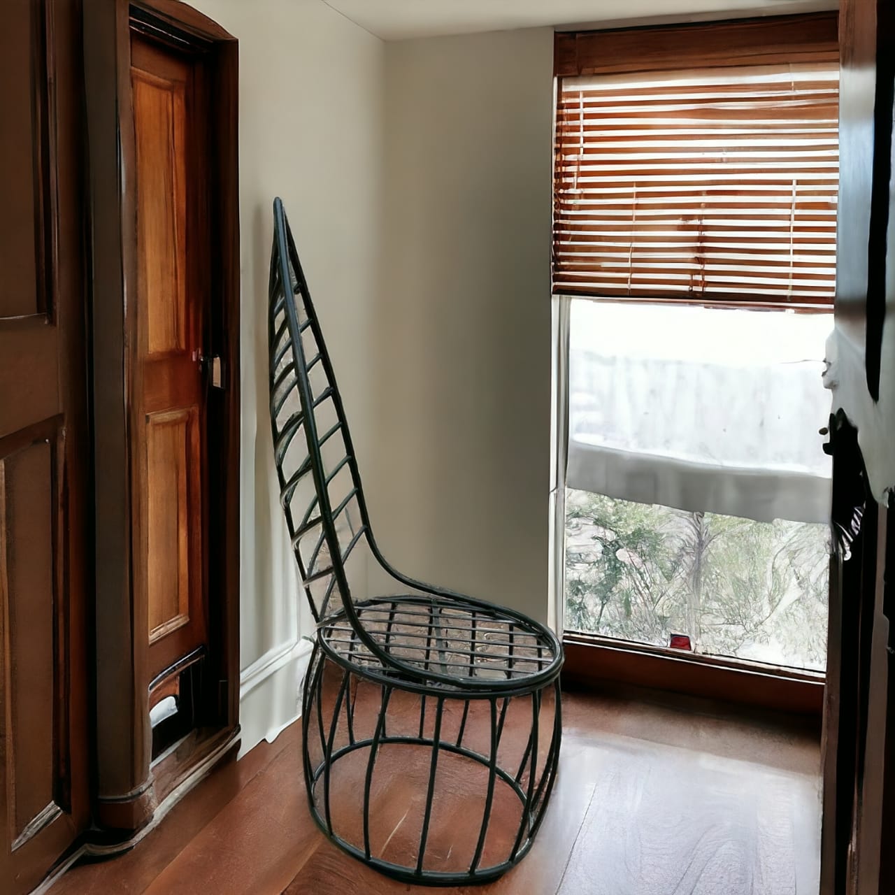 Leaf Chair en vert royal