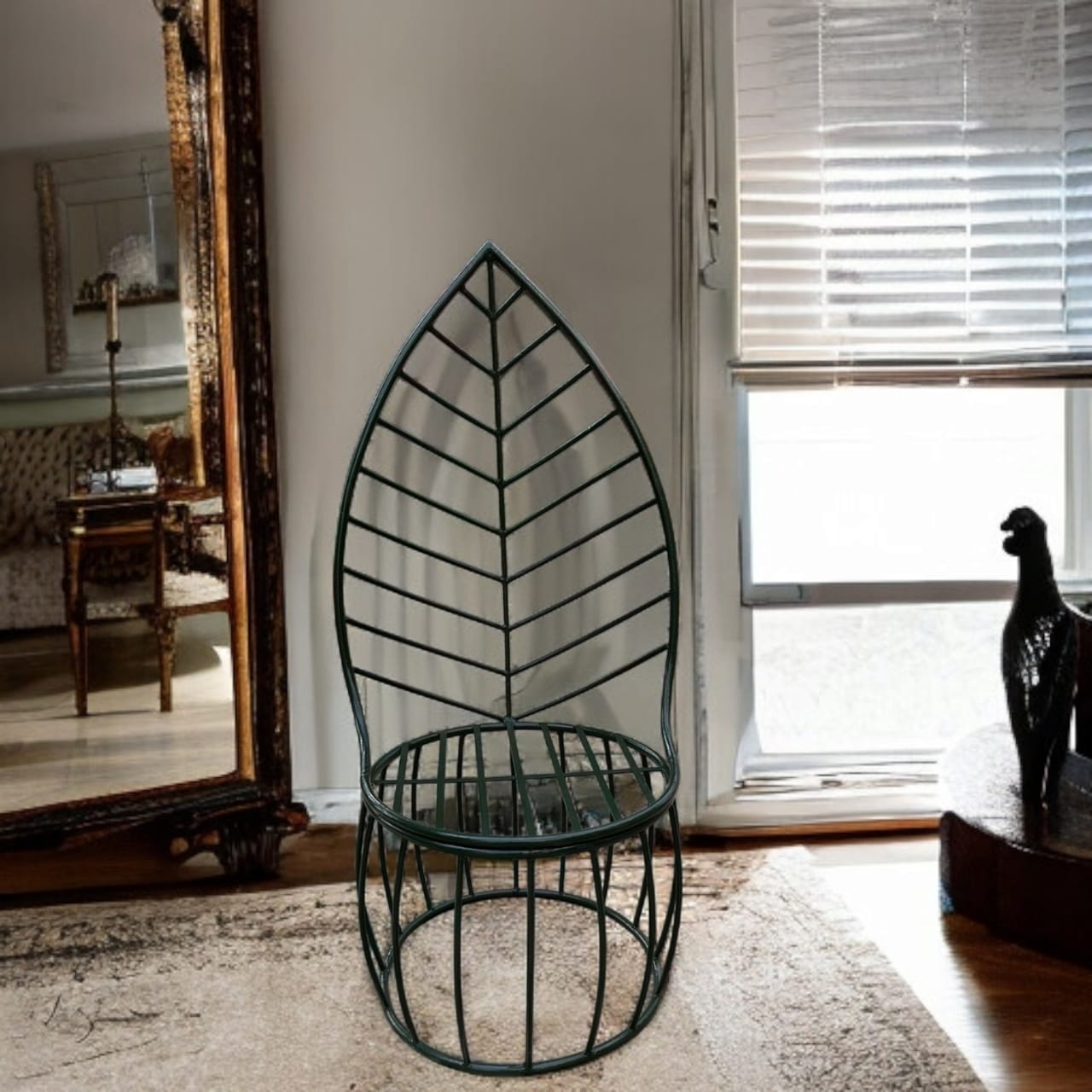 Leaf Chair en vert royal