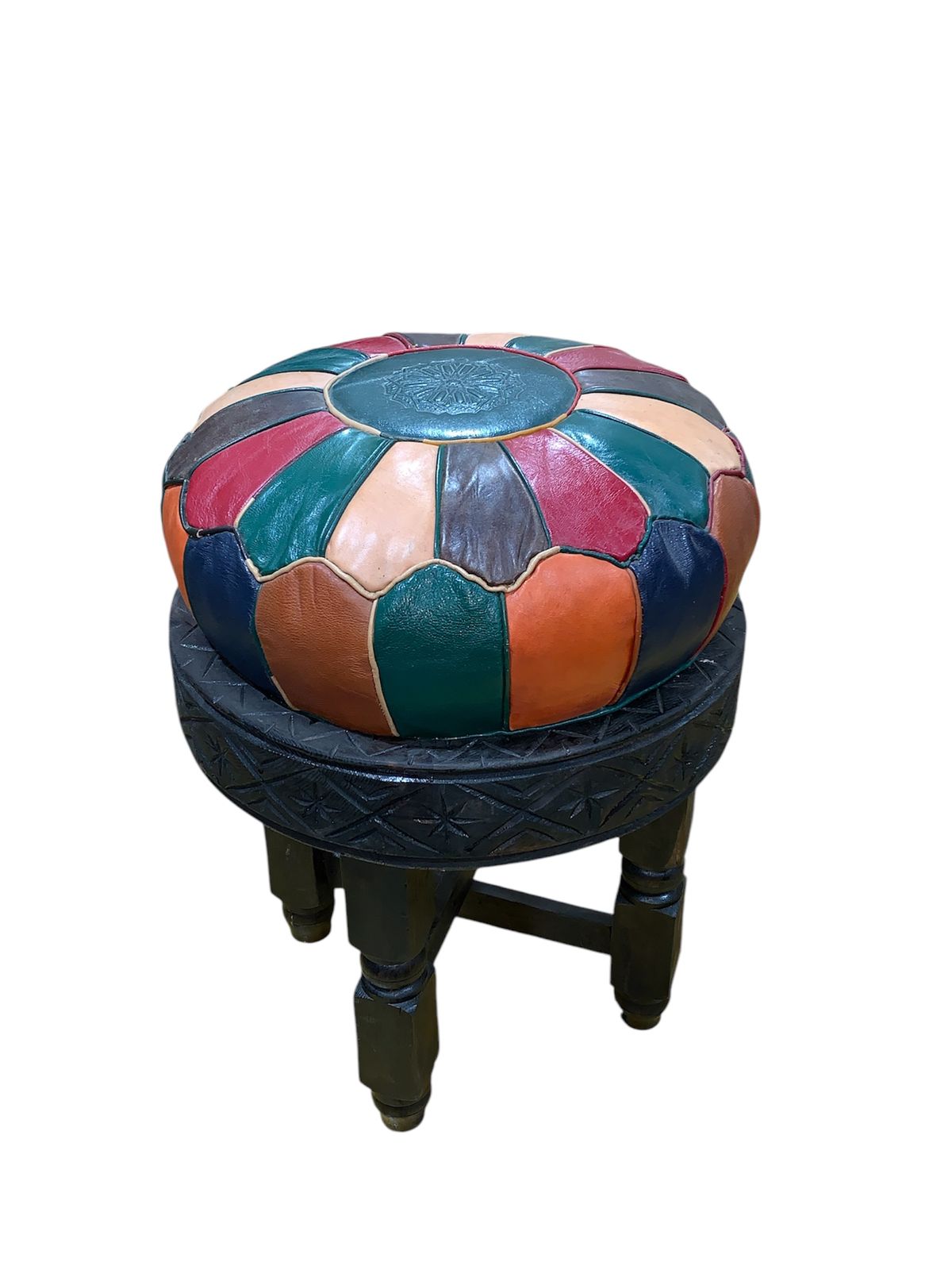 Table Tifour Pliable Avec Coussin Multicolore