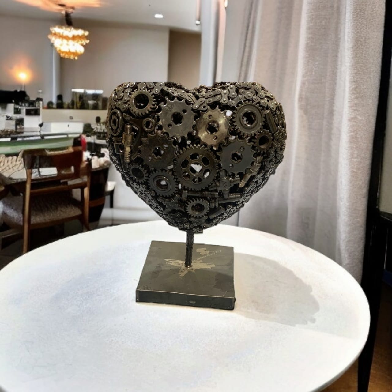 Statut Coeur En Metal