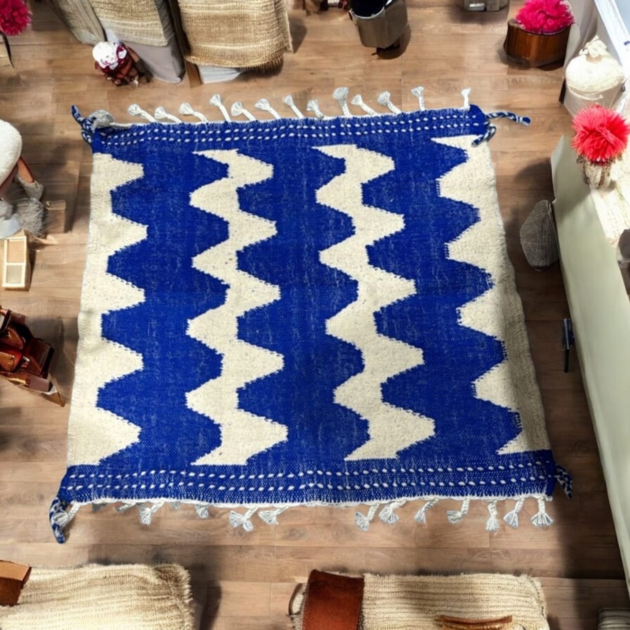 Tapis motifs raffinés