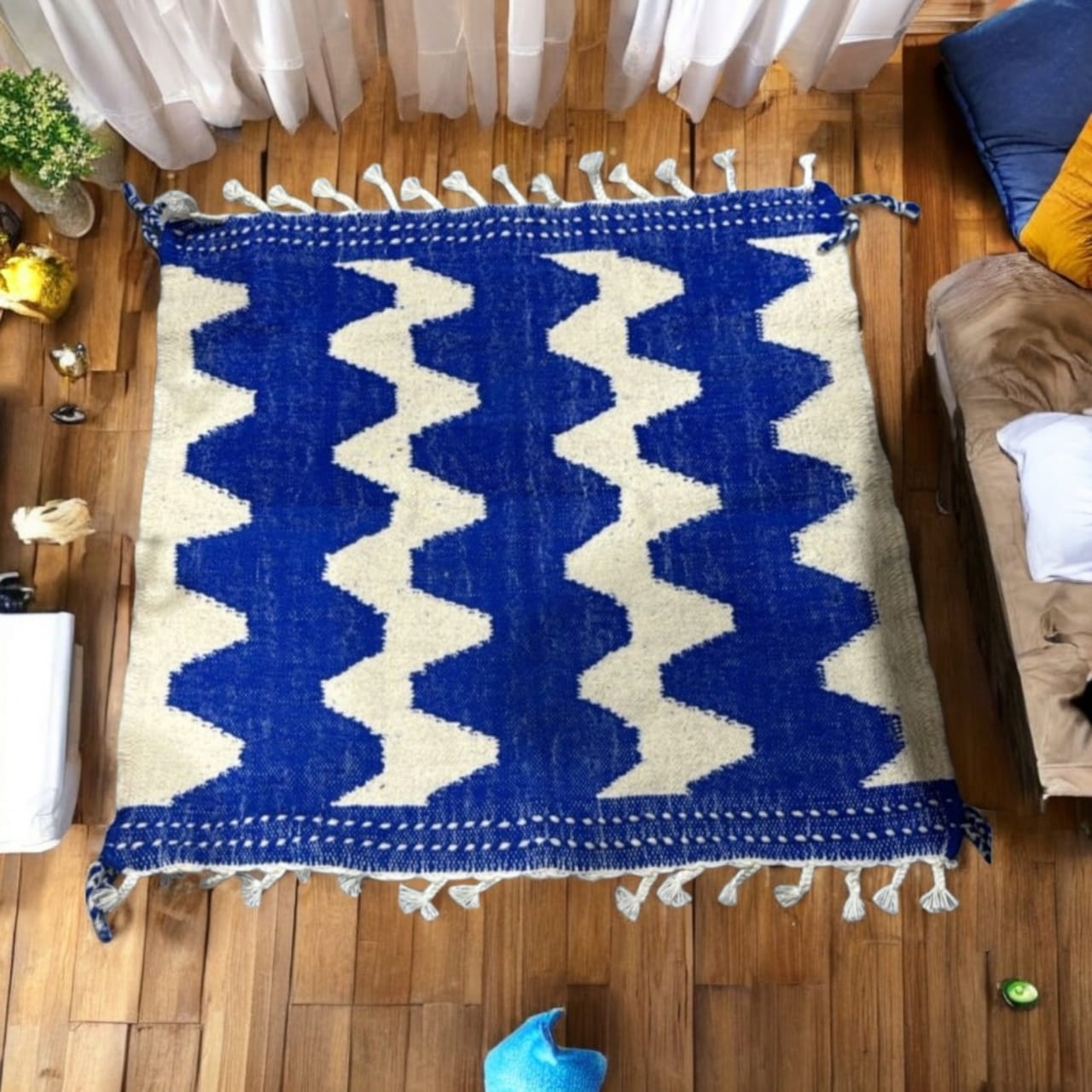 Tapis motifs raffinés