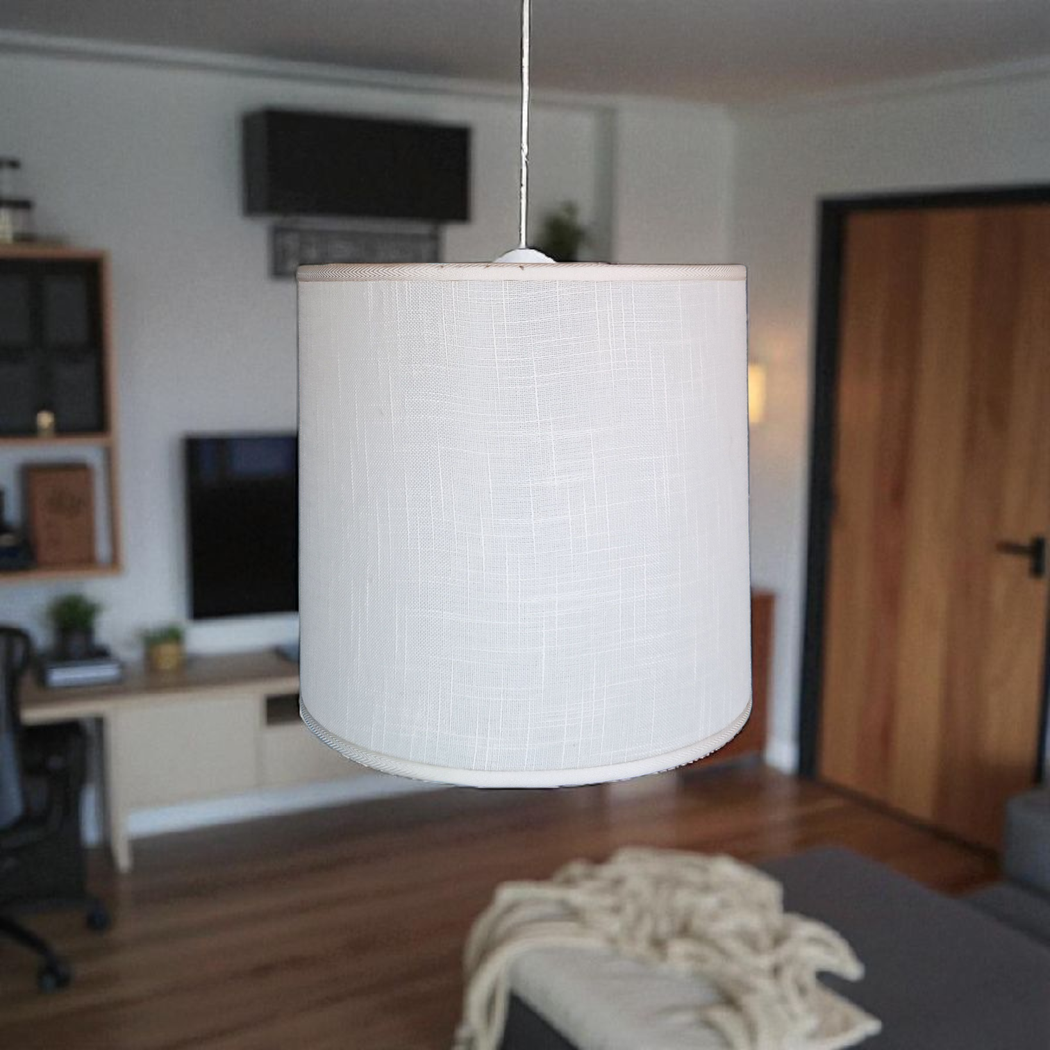 Applique suspendue en tissu motif nature