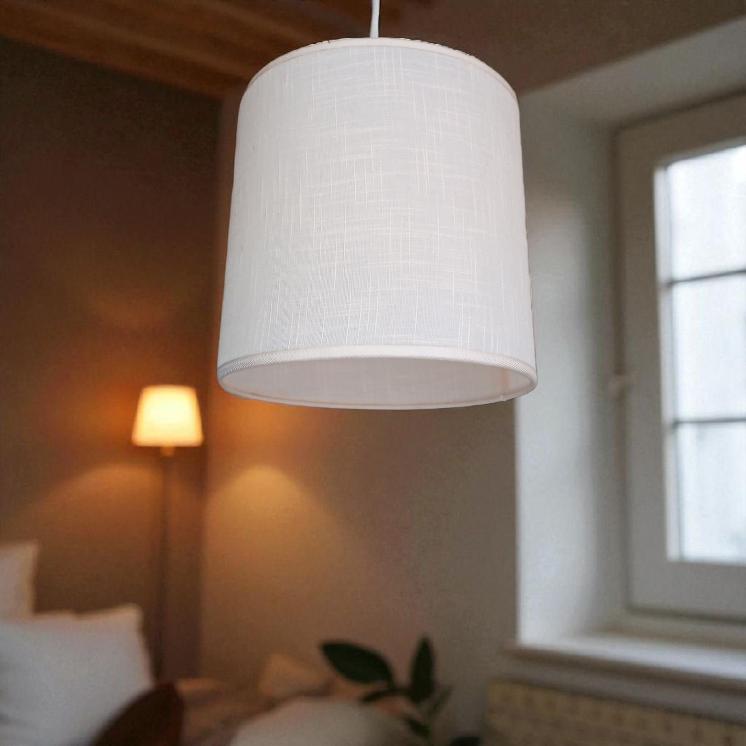 Applique suspendue en tissu motif nature